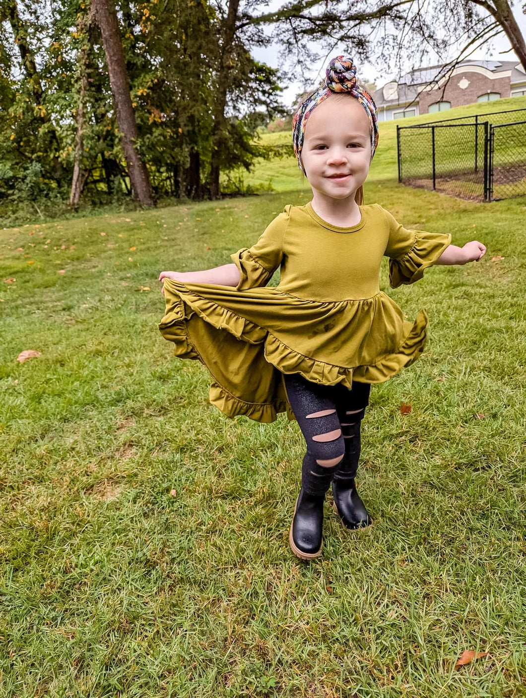 Autumn Bloom - Top Knots