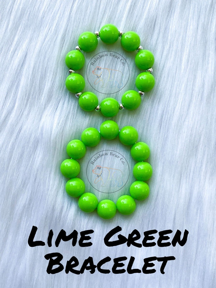 Lime Green Bracelet